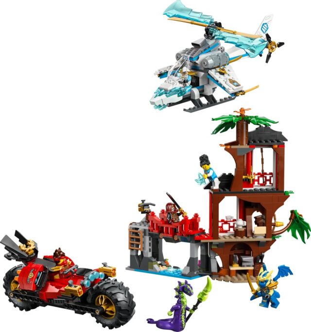 LEGO NINJAGO 71857 Ninja Vehicle Battle at the Tree House - imagine 3