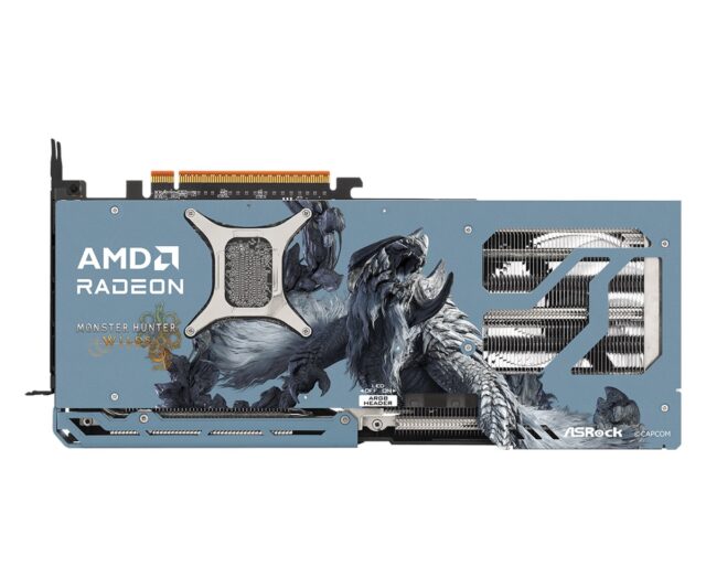 Asrock RX9070XT Monster Hunter Wild 16G graphics card - imagine 6