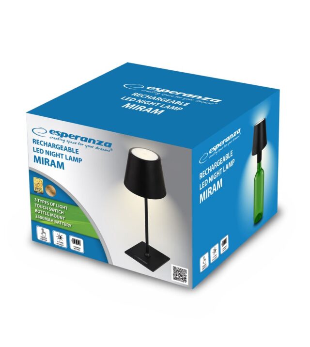 Esperanza ELD119K LED Desk Lamp Black - imagine 2