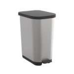 ROTHO Ribo Silver - pedal bin – 35l