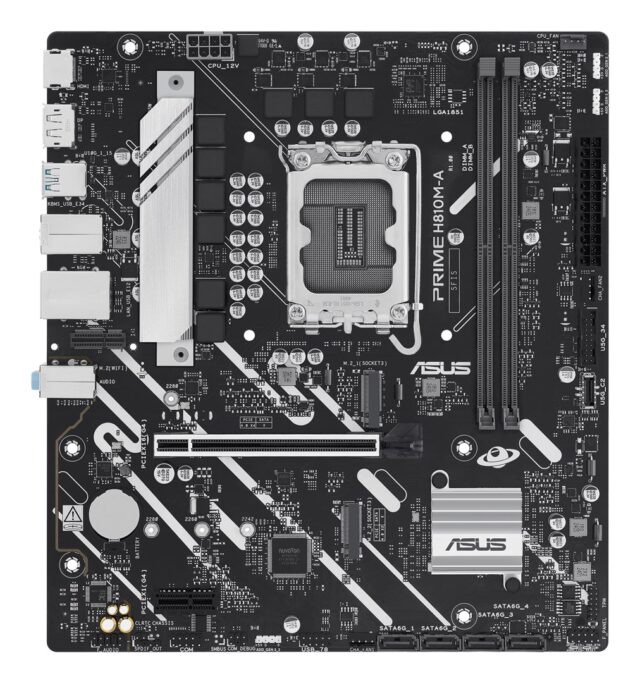 ASUS PRIME H810M-A-CSM Intel H810 LGA 1851 (Socket V1) micro ATX motherboard - imagine 2