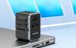Uniwersalny adapter podróżny z ładowarką Vention 65W GaN 2x USB-A 2x USB-C czarny - imagine 12