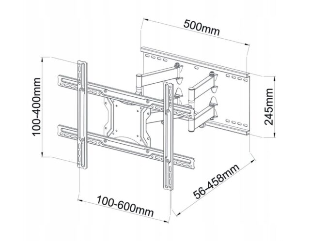 TV bracket 40  -80  60 kg ART AR-87 - imagine 4