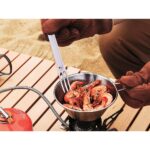 Sztućce turystyczne tytanowe niezbędnik - łyżka + widelec - NexTool NE20133 - imagine 7