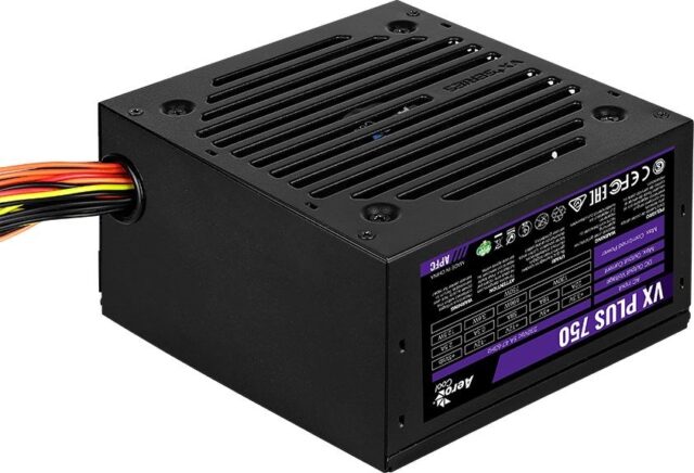 POWER SUPPLY AEROCOOL PGS VX-750PLUS 750W 80+ BOX - imagine 5
