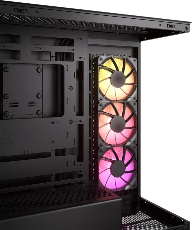 Corsair 3500X ARGB Midi Tower Black - imagine 5