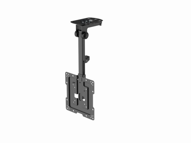 Gembird CM-55ST-01 Full motion TV ceiling mount  23  - 55   black - imagine 14