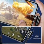 USAMS Kabel kątowy magnetyczny U54 1mUSB-C czarny/black SJ445USB01 (US-SJ445) - imagine 5