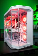 Actina 5901443434290 PC AMD Ryzen™ 7 7800X3D 32 GB DDR5-SDRAM 1 TB SSD NVIDIA GeForce RTX 5070 Ti Windows 11 Home Midi Tower White - imagine 17