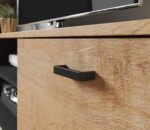 Cama TV stand SOHO 140 lefkas oak/black - imagine 2