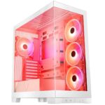 Modecom Volcano SPACE APEX ARGB MIDI Midi Tower White - imagine 2