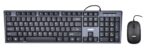 iBox IKMS606 keyboard Mouse included Home USB QWERTY UK English Black