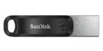SanDisk iXpand USB flash drive 64 GB USB Type-A / Lightning 3.2 Gen 2 (3.1 Gen 2) Black  Silver - imagine 4