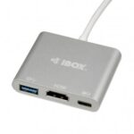 iBox IUH3CFT1 notebook dock/port replicator USB 3.2 Gen 1 (3.1 Gen 1) Type-C Silver - imagine 2