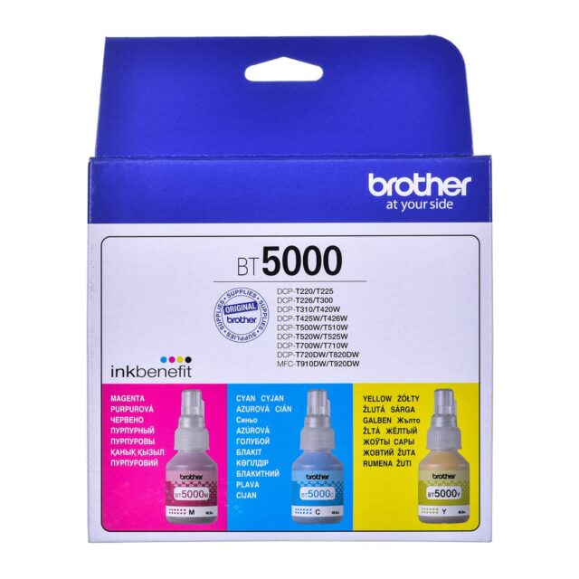 Brother BT5000CLVAL ink cartridge 3 pc(s) Compatible Cyan  Magenta  Yellow - imagine 3