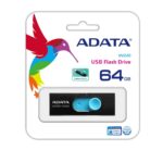 ADATA UV220 USB flash drive 64 GB USB Type-A 2.0 Black  Blue - imagine 2