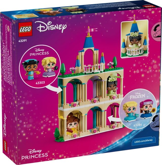 LEGO Disney Princess 43291 Minizamek Belli i Tiany - imagine 2