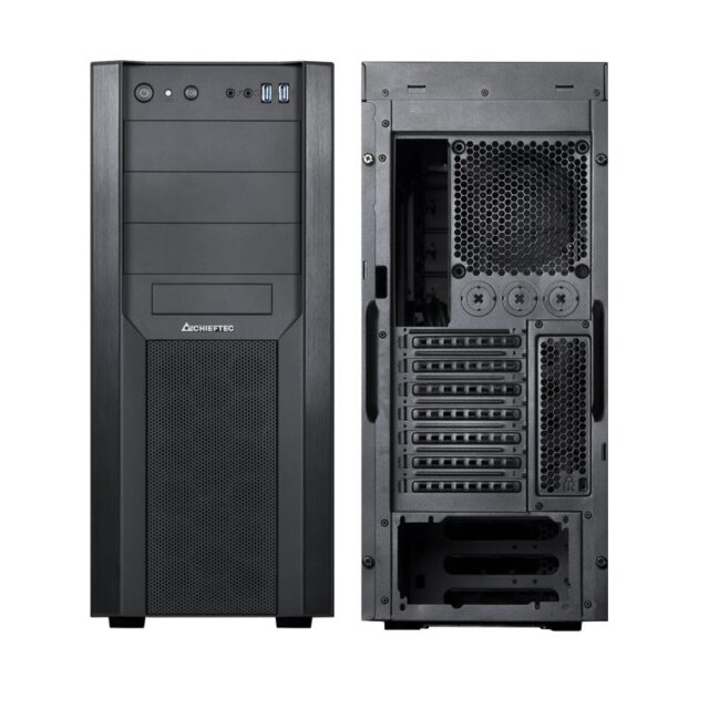 Chieftec CW-01B-OP computer case Tower Black - imagine 2