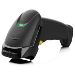 Qoltec 50853 Laser barcode scanner 1D | 2D | Black - imagine 4
