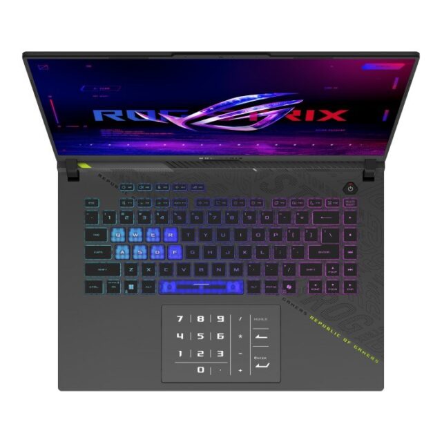 ASUS ROG Strix G614PR-R9161 Ryzen 9 8940HX 16.0 FHD+ 165Hz IPS-level 300nits AG 16GB DDR5-5200 SSD1TB GeForce RTX 5070 Ti 12GB WLAN+BT LAN Cam1080p 90WHrs NoOS Eclipse Gray - imagine 4