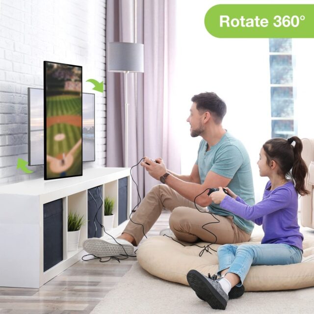 Techly 23-55 Universal LCD TV Wall Mount Bracket Black  ICA-PLB 136M - imagine 7