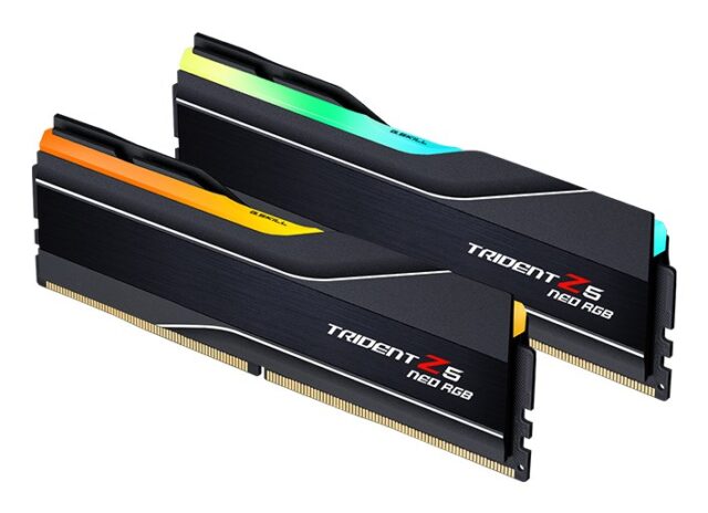 G.Skill Trident Z5 Neo RGB F5-6000J2636H48GX2-TZ5NR memory module 96 GB 2 x 48 GB DDR5 6000 MT/s - imagine 3