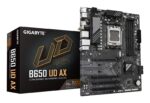 GIGABYTE B650 UD AX Motherboard - AMD Ryzen 9000 Series CPUs  6+2+2 Phases VRM  up to 7600MHz DDR5 (OC)  1xPCIe 5.0 + 2xPCIe 4.0 M.2  GbE LAN  WIFI 6  USB 3.2 Gen 2