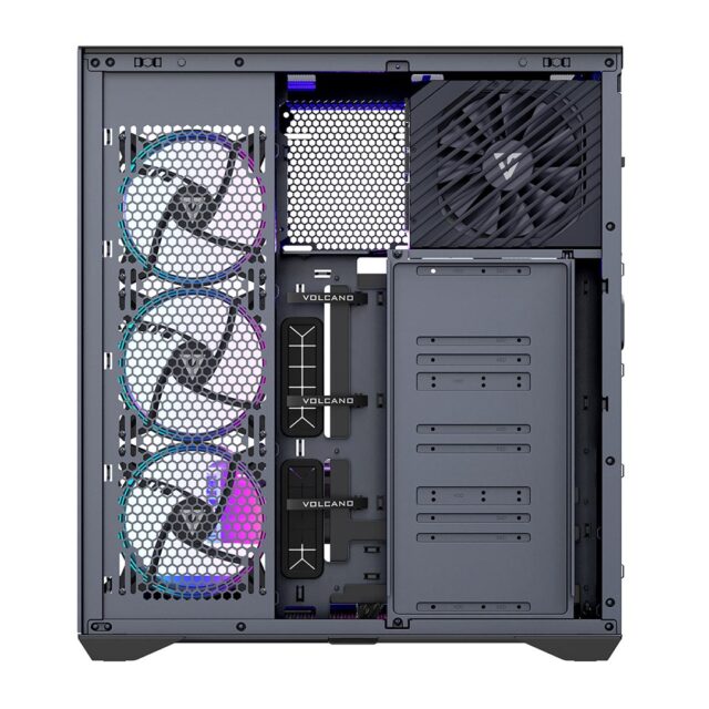 MODECOM Volcano SPACE XL ARGB FULL TOWER 5F Black - imagine 4