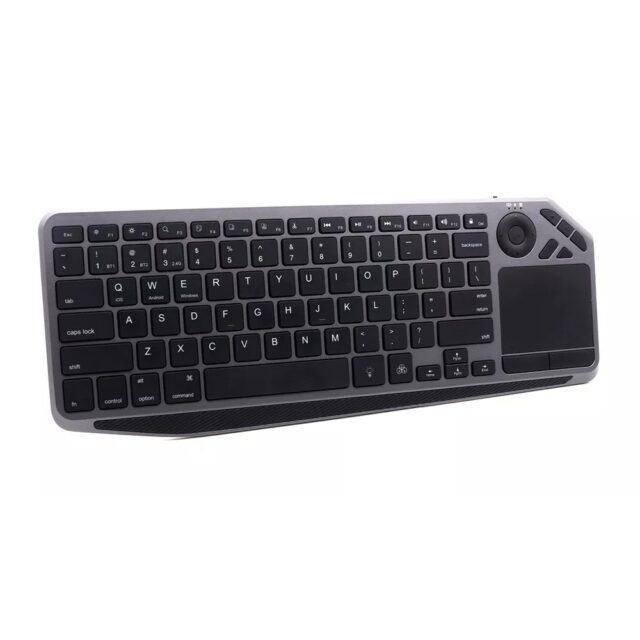 Techly ICTB9801TB keyboard Universal RF Wireless + Bluetooth QWERTY US English Black - imagine 9
