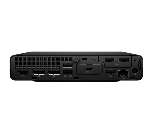 HP ProDesk 4 G1i AI PC Intel Core Ultra 7 265T 16 GB DDR5-SDRAM 1 TB SSD Windows 11 Pro Mini PC Black - imagine 3