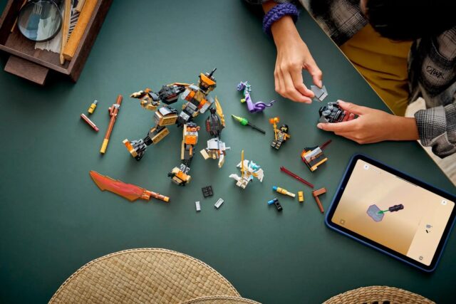 LEGO NINJAGO 71854 Cole’s Mission Mech and Dragon Zane - imagine 11