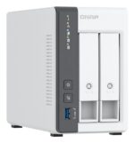 QNAP TS-216G NAS/storage server Tower Cortex-A Cortex-A55 4 GB HDD White - imagine 3