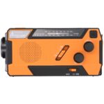 EXTRALINK RADIO AWARYJNE SOLARNE Z KORBKĄ DYNAMO POWERBANK 4000MAH Z LATARKĄ SOS SR-4000 - imagine 4