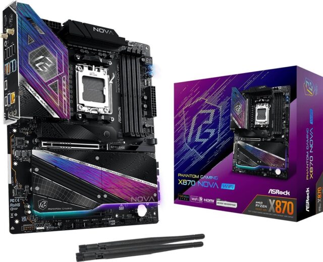 ASRock X870 NOVA WIFI motherboard - imagine 2