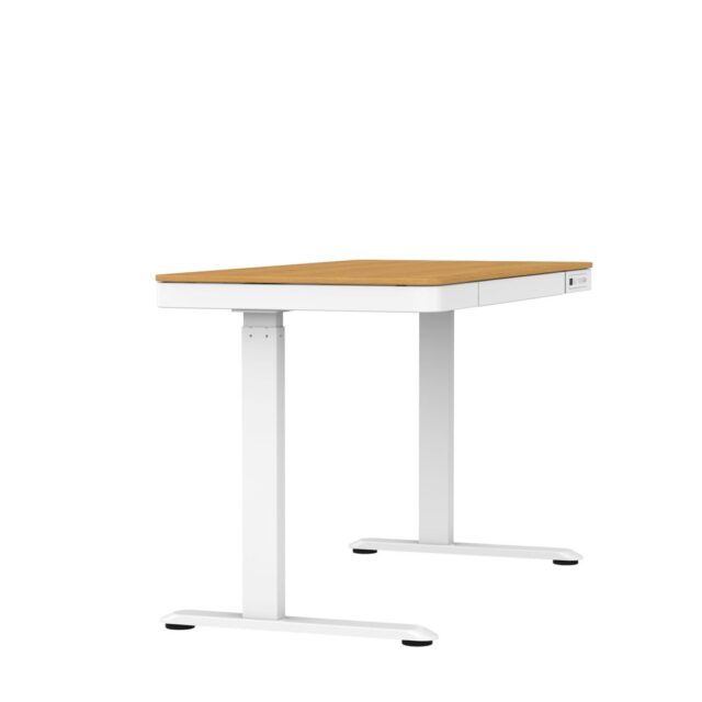 Activejet desk with electric height adjustment 140x70 ET119W-C white/oak - imagine 21