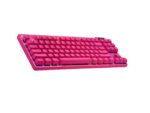 Logitech G PRO X TKL keyboard Gaming RF Wireless + Bluetooth QWERTY US International Pink - imagine 2
