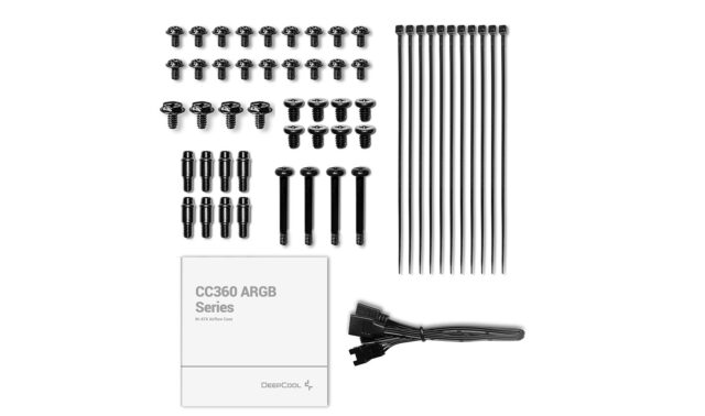 DeepCool CC360 ARGB Mini Tower Black - imagine 11