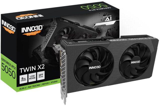 INNO3D GeForce RTX 5050 TWIN X2 NVIDIA 8 GB GDDR6 - imagine 3
