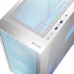 Logic DART PRO ARGB MIDI USB-C PC Case White - imagine 4