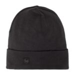 Buff Heavyweight Merino Wool Hat Loose Winter Cap - Black