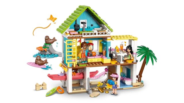 LEGO Friends 42699 Domek na plaży i foki - imagine 4