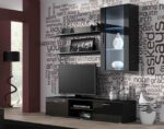 Cama TV stand SOHO 180 black/black gloss - imagine 5