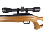 BEEMAN 10620 4.5mm air rifle 1-shot with 6x40 scope wood up to17J - imagine 6