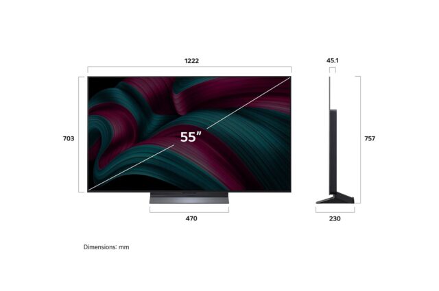 LG OLED evo AI OLED55C51LA TV 139 7 cm (55 ) 4K Ultra HD Smart TV Wi-Fi Black - imagine 4
