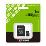 Kingston Technology 1TB microSDXC Canvas Select Plus Gen3 150MB/s A1 Card + Adapter