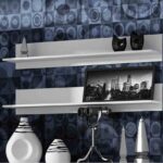 Cama set of two shelves 125cm SOHO white matte