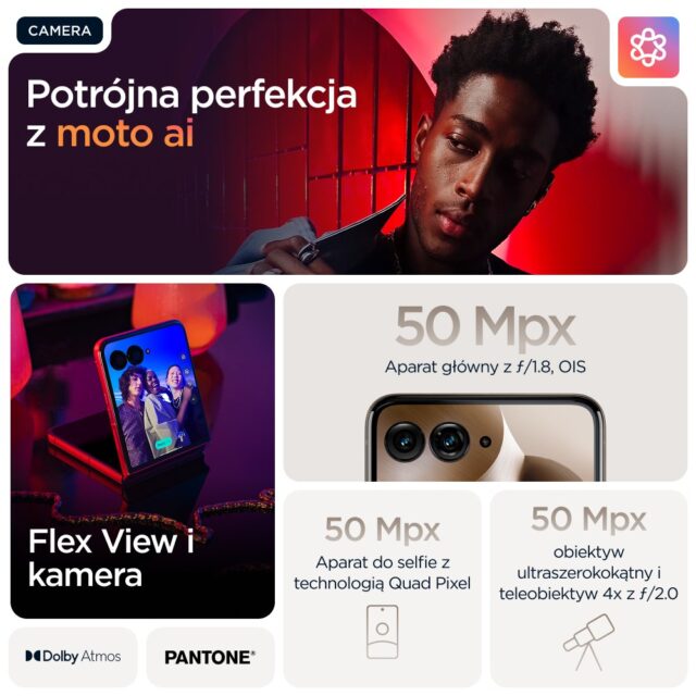 Motorola razr 60 ultra 17.7 cm (6.96 ) Dual SIM Android 15 5G USB Type-C 16 GB 512 GB 4700 mAh Wood - imagine 24