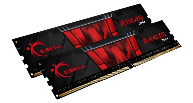G.Skill Aegis F4-3200C16Q-32GIS memory module 32 GB 4 x 8 GB DDR4 3200 MHz - imagine 3