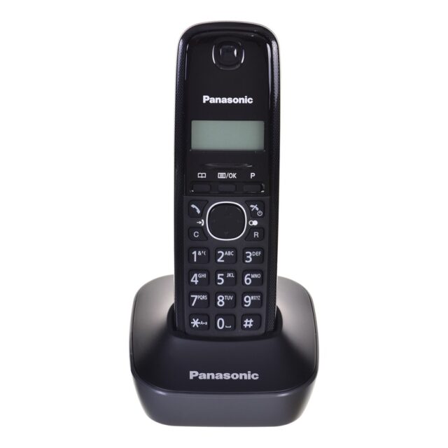 Panasonic KX-TG1611 telephone DECT telephone Black Caller ID - imagine 7