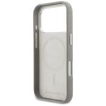 Case Karl Lagerfeld Karl & Choupette     Head Pins Saffiano MagSafe for iPhone 17 Pro Max grey - imagine 7